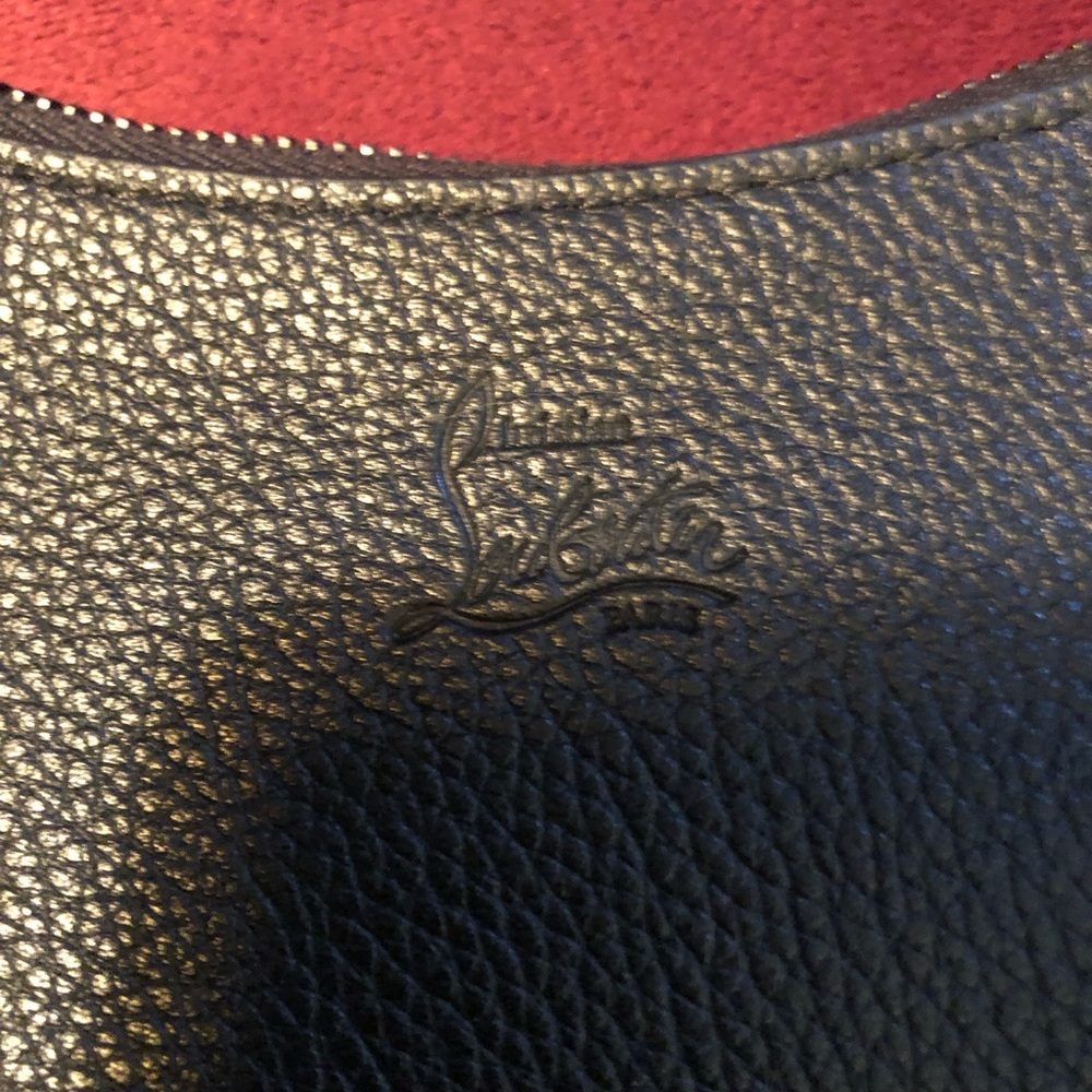 Christian Louboutin Handbag - NWT - Guaranteed Authentic-black leather-2 straps - Picture 3 of 10